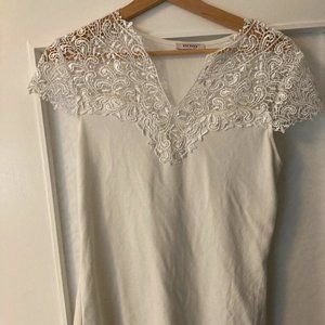 Schönes Spitzenoberteil Shirt von Orsay Gr.M